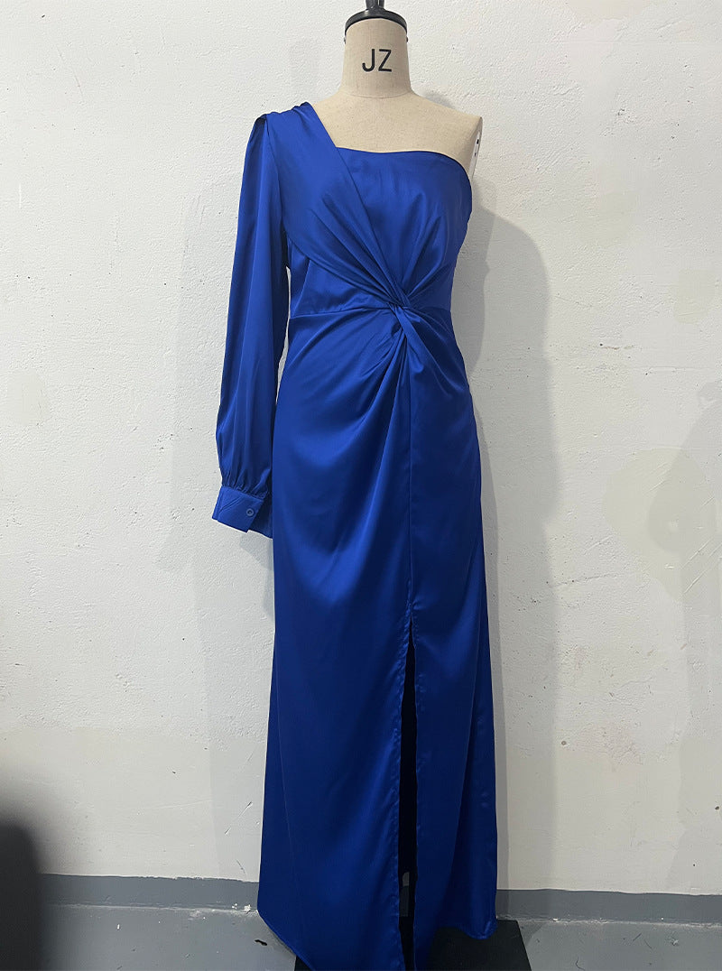 ANNABEL | Luxe One-Shoulder Jurk