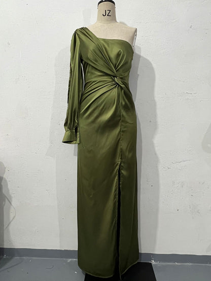 ANNABEL | Luxe One-Shoulder Jurk