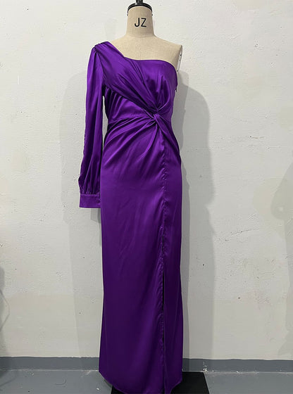ANNABEL | Luxe One-Shoulder Jurk